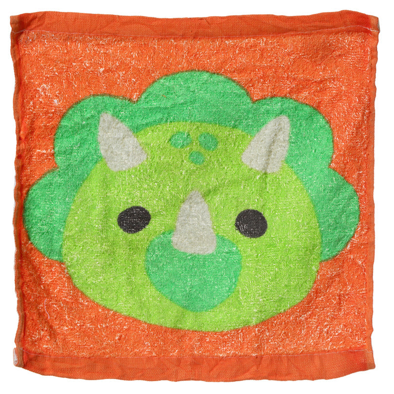 Adoramals Cutiesaurs Dinosaur Towel in bathroom setting