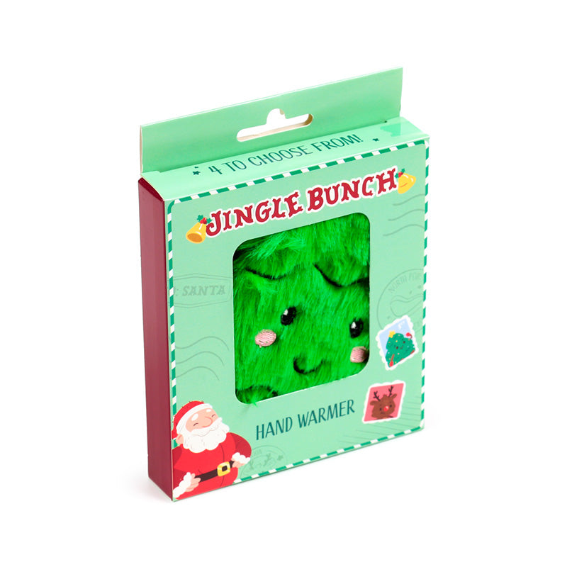 Plush Hand Warmer - Christmas Jingle Bunch with Christmas lights