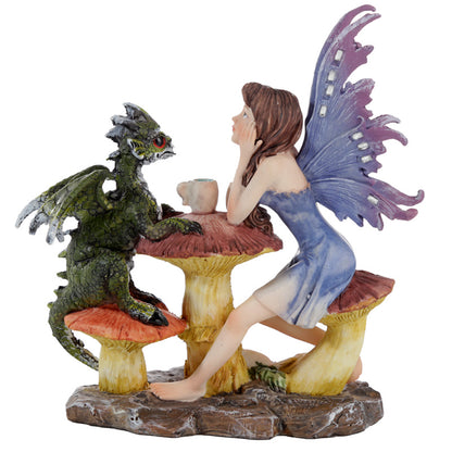 Collectable Woodland Spirit Dragon Tea Party Fairy 3