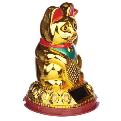 Golden Lucky Waving Cat for home decor