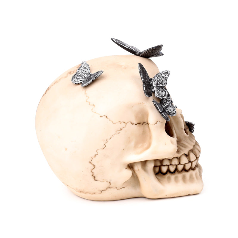 Skull decorative piece ideal for themed decor