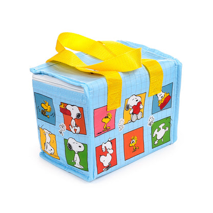 Peanuts Snoopy & Woodstock RPET Cool Bag with picnic setup