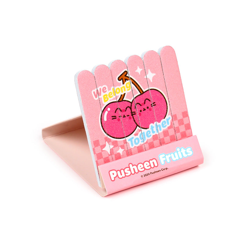 Close-up of Pusheen the Cat Fruits Nail Files