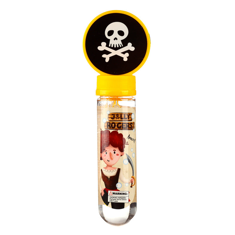 Jolly Roger Pirate Bubbles - playful home decor