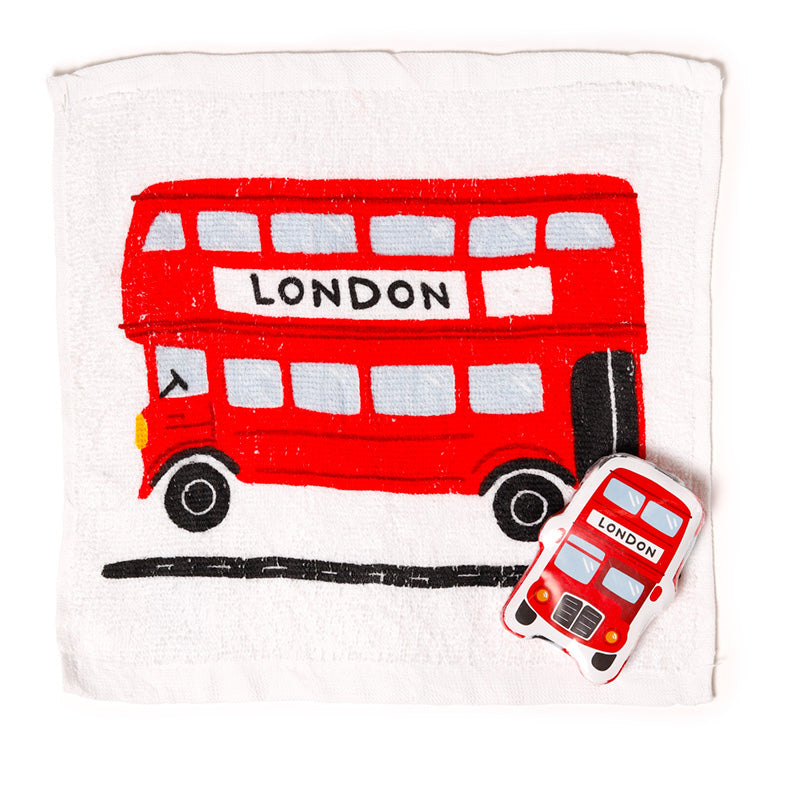 Stylish London Icons Travel Towel for beach trips