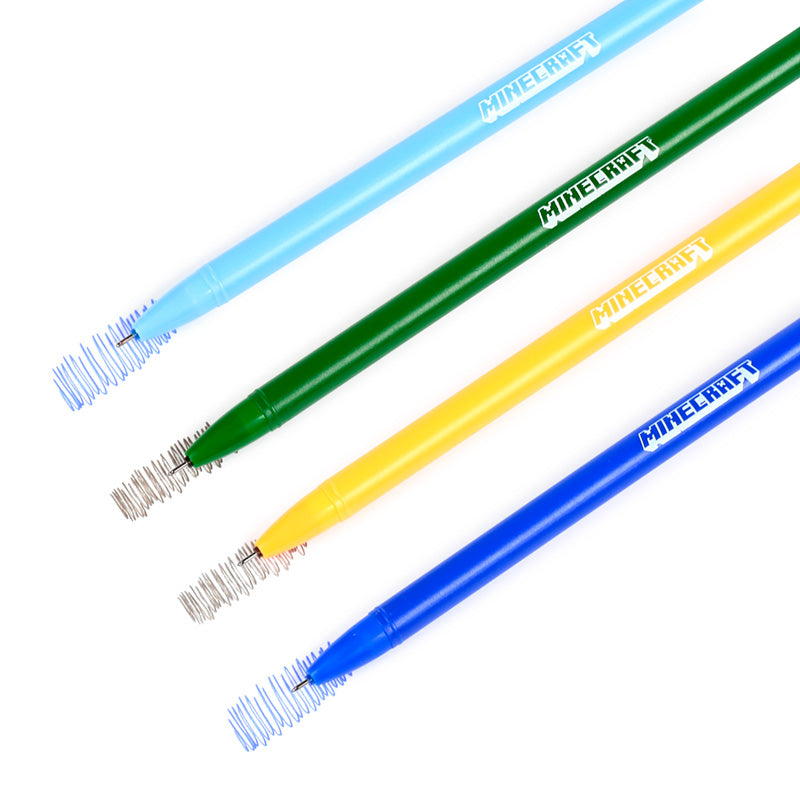 Writing with Minecraft Chibi Erasable Pens