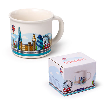Collectible London Icons Porcelain Mug