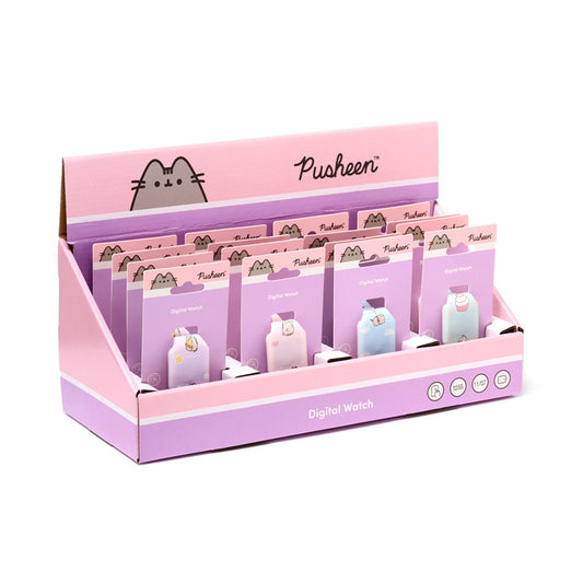 Pusheen the Cat Silicone Digital Watch - Front View