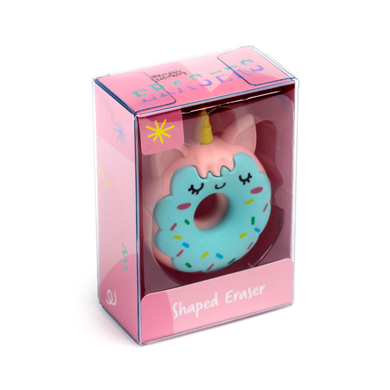 Side view of Unicorn Donut Eraser