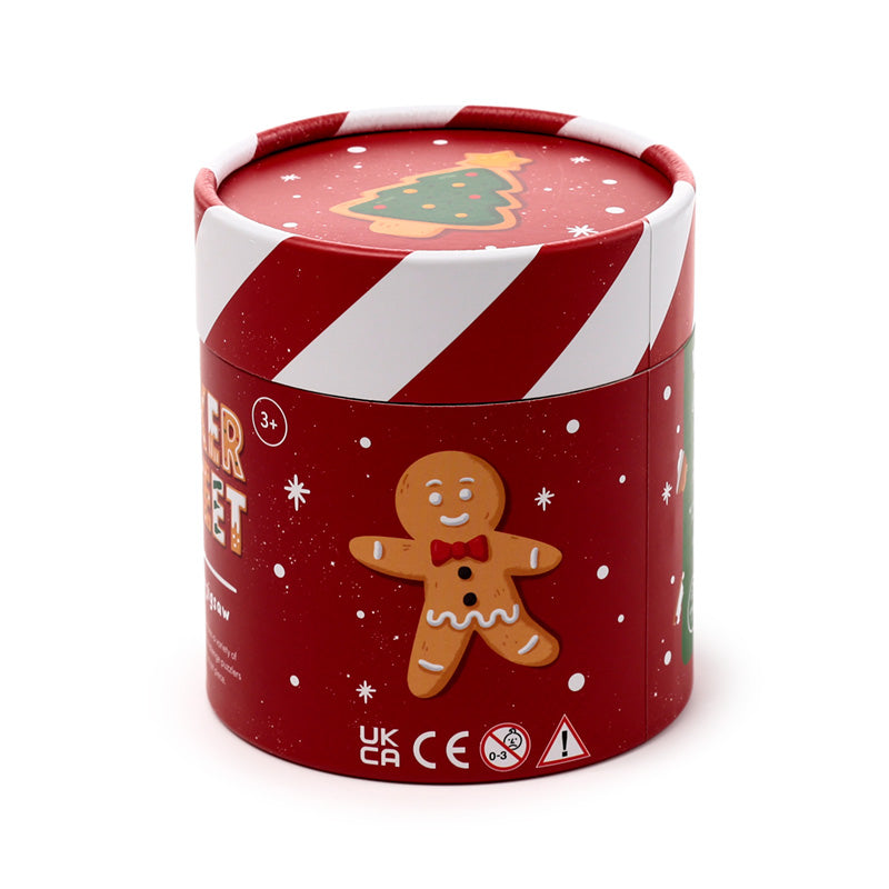 Puzzle box featuring the Christmas Gingerbread design