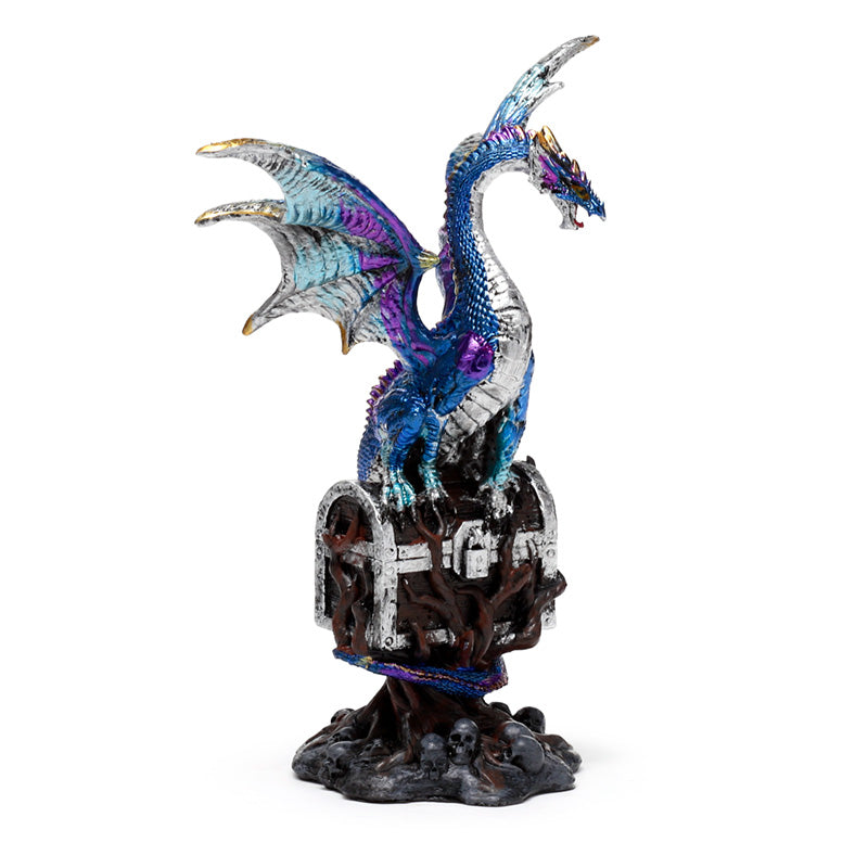 Enchanted Nightmare Dragon on Treasure Tree decorative ornament