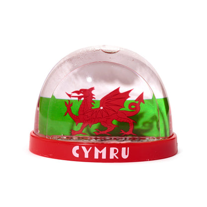 Collectable Snow Storm featuring Welsh Dragon