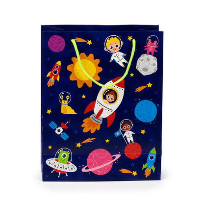 Large Space Cadet Gift Bag filled with decorative items