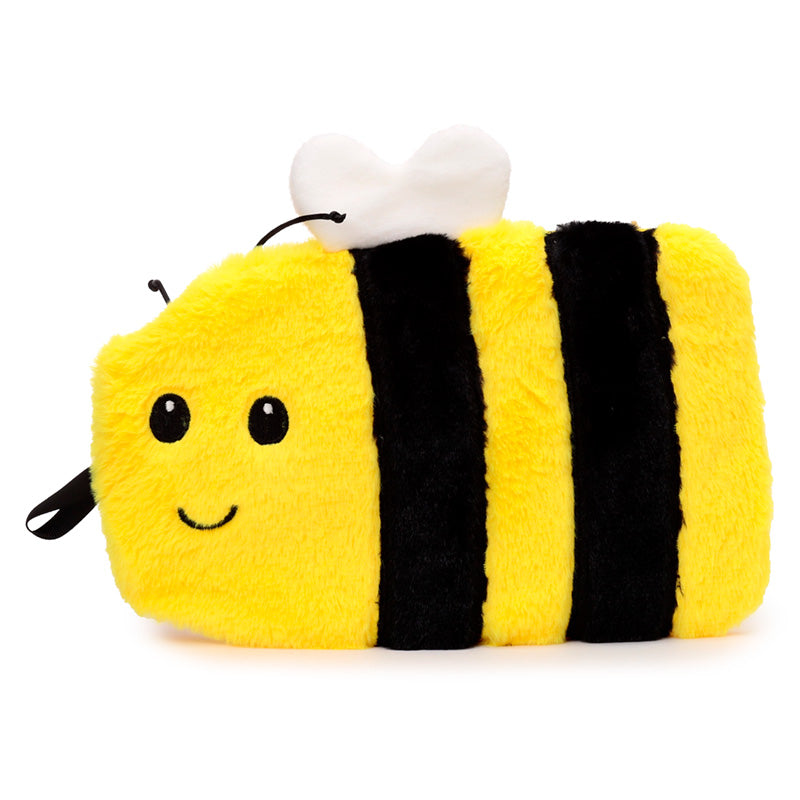 Bumble Bee Hot Water Bottle with Plush Cover