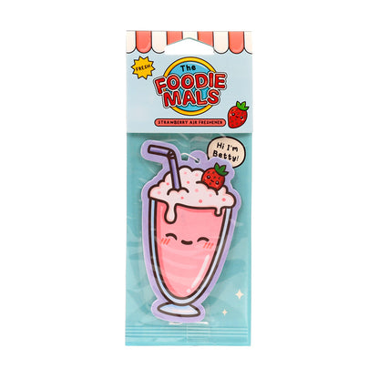 Betty the Milkshake Strawberry Scented Air Freshener