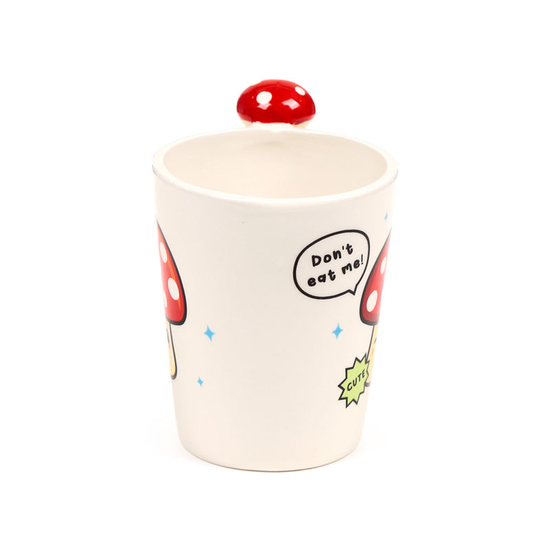 Whimsical shaped handle mug for home decor