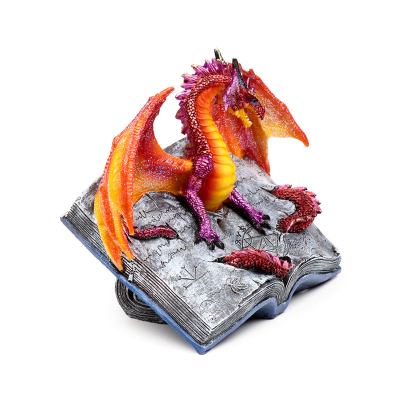 Fantasy home decor piece - Dark Legends Dragon