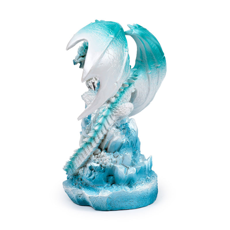 Elegant Dark Legends LED Dragon Ornament