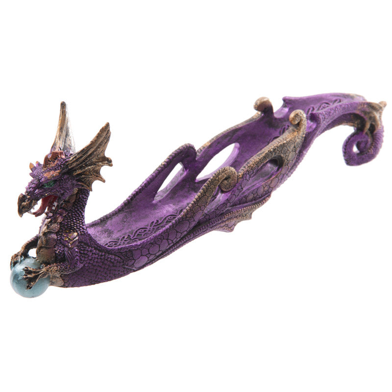 Celtic Scroll Dark Legends Dragon Ashcatcher in home decor