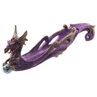 Celtic Scroll Dark Legends Dragon Ashcatcher in home decor