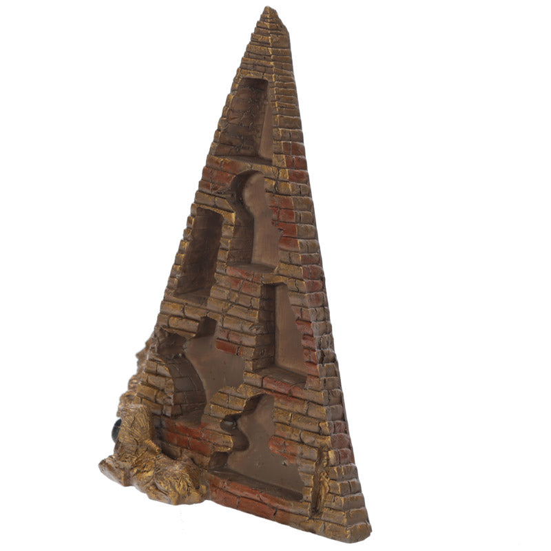 Sophisticated display stand for themed decor items