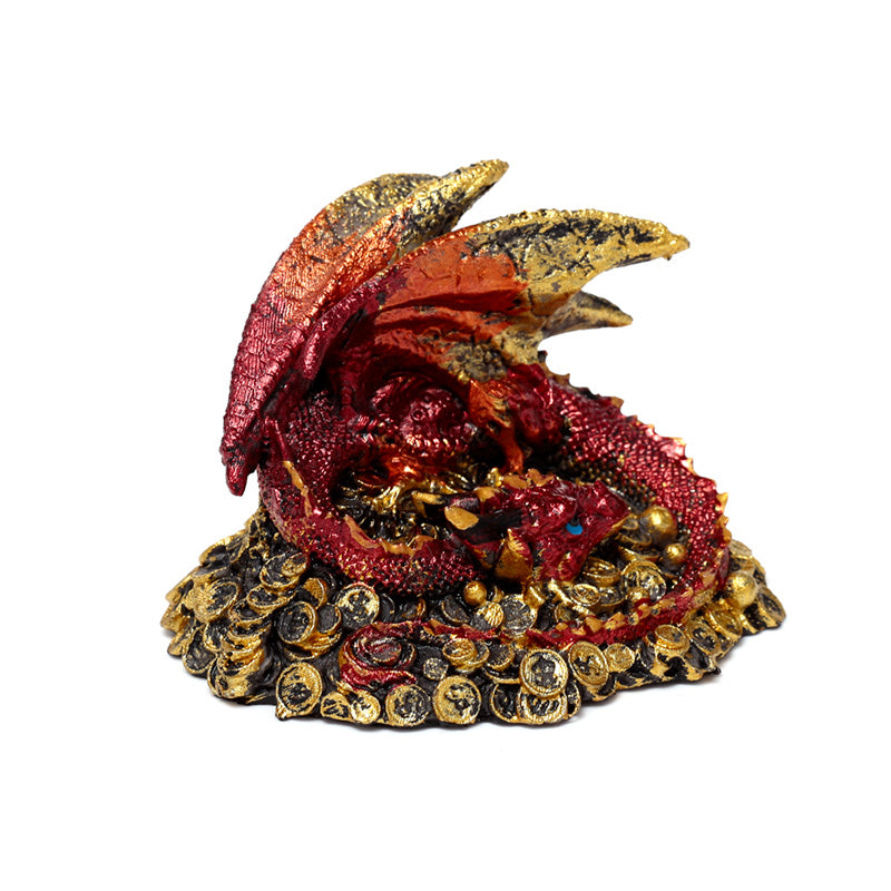 Enchanted Nightmare Dragon Mini Elemental for Home Decor