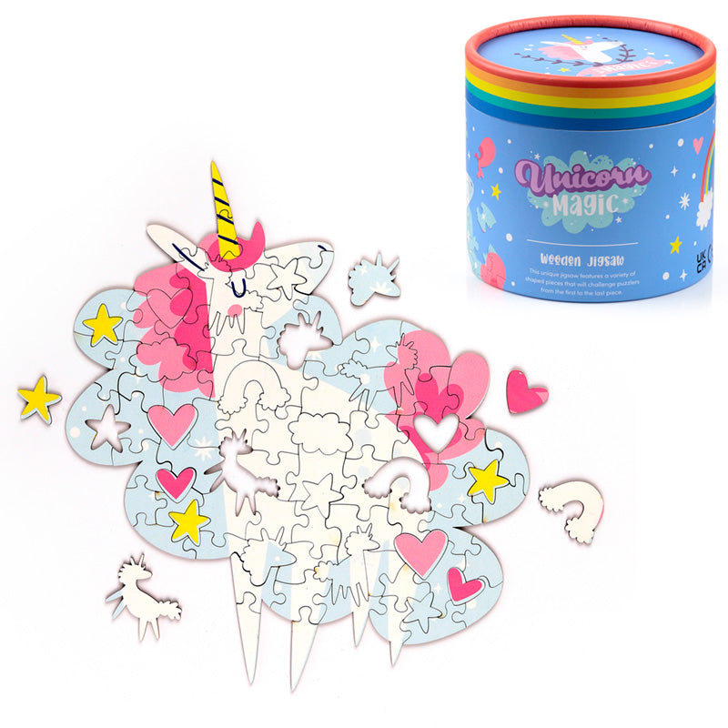 Unicorn Magic Puzzle with vibrant colors
