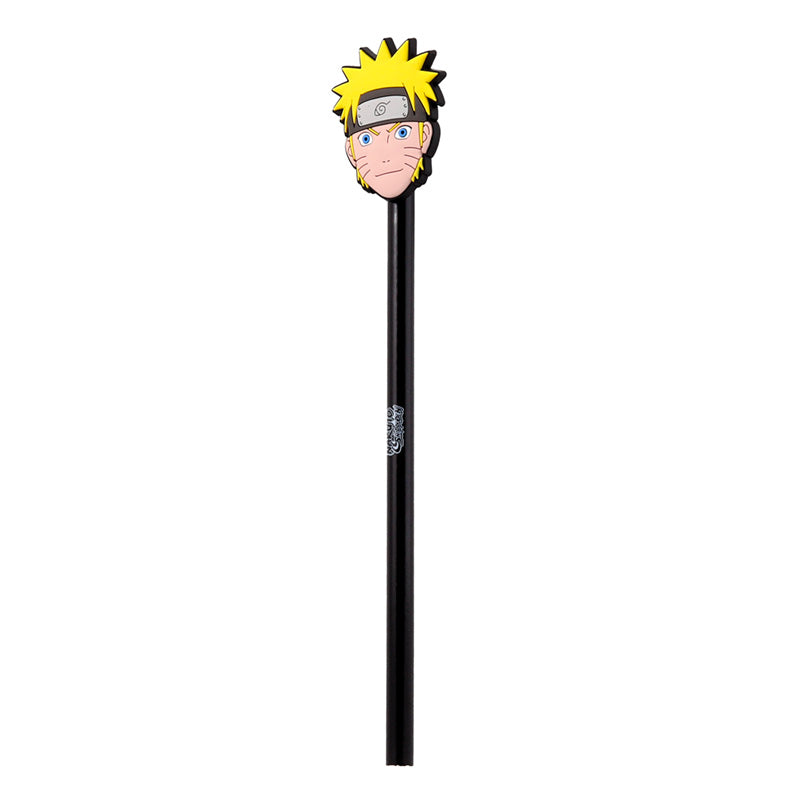 Naruto Pencil with PVC Topper - Top View