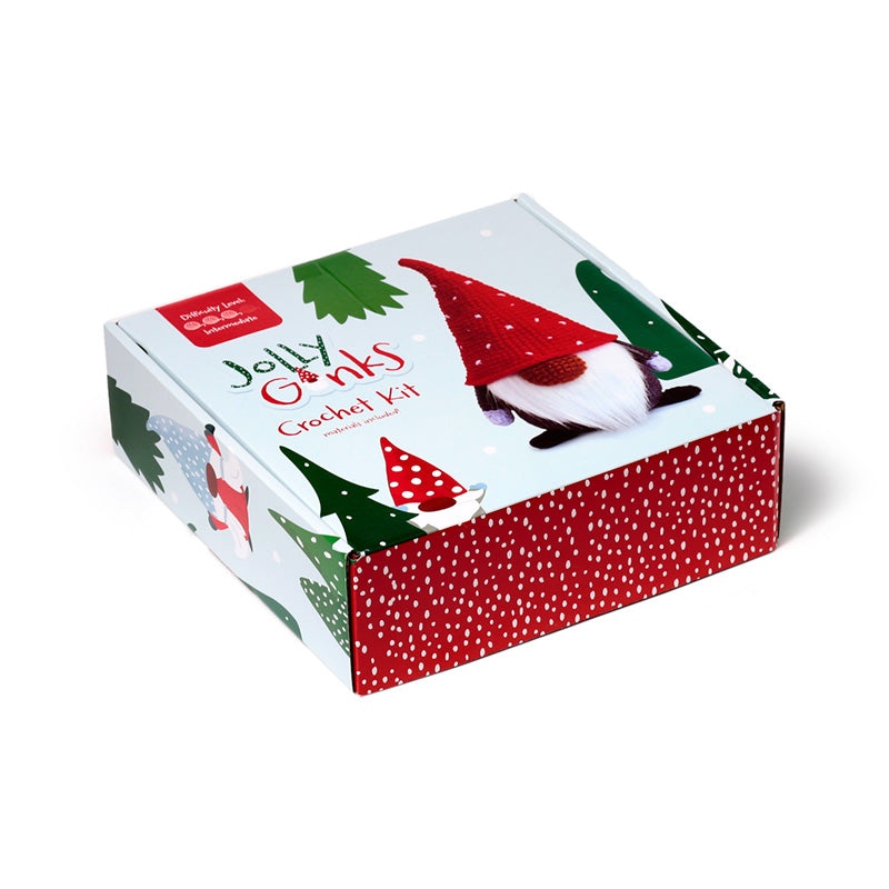 Finished Christmas Gonk ornament