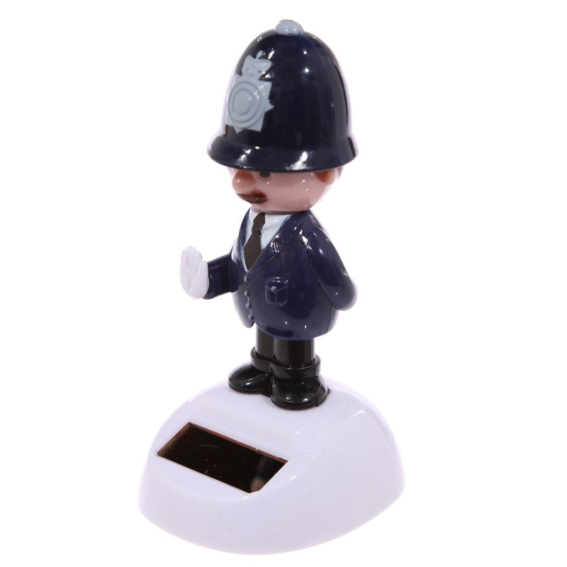 Solar Pal Policeman in garden setting