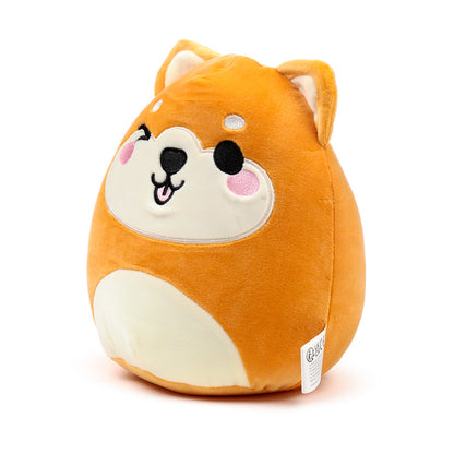 Shuggs the Shiba Inu plush toy close-up