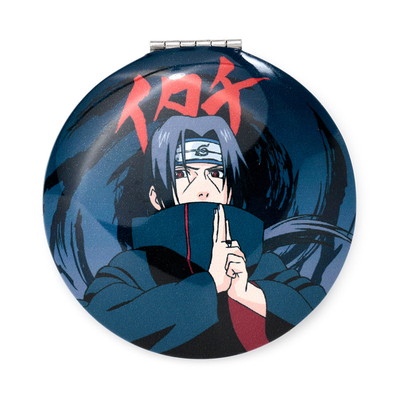 Compact Mirror with Naruto design, ideal for fans