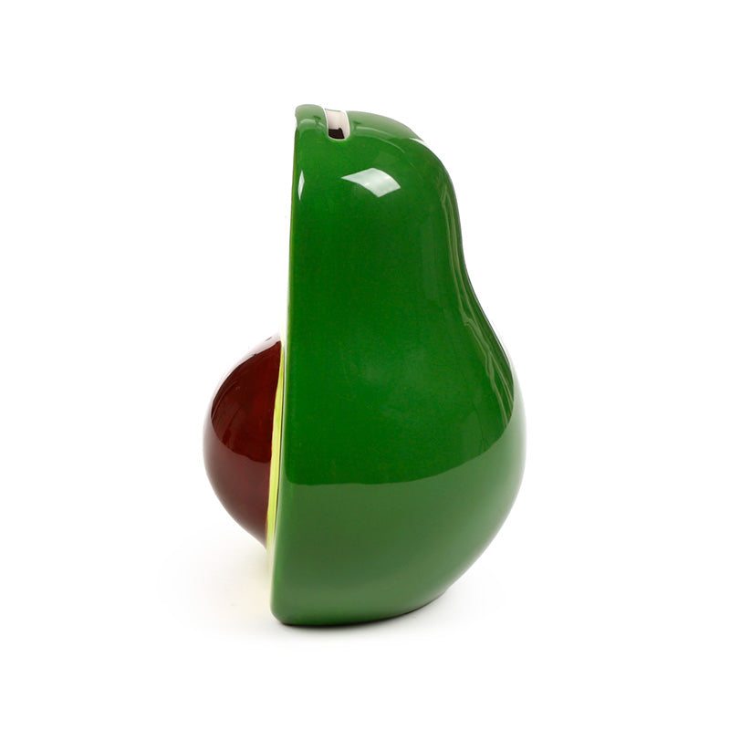 Foodiemals Pedro the Avocado Ceramic Money Box close-up