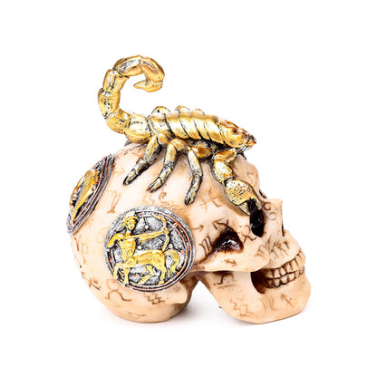 Artistic view of the Scorpion Skull Decorative Ornament