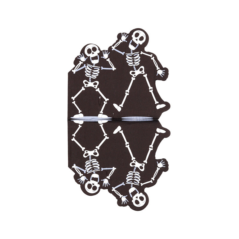 Festive Halloween Skeleton Napkins