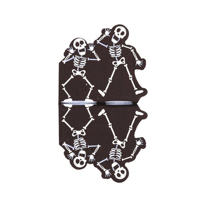 Festive Halloween Skeleton Napkins