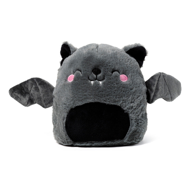 Plush Bat Door Stop displayed in a gothic themed room