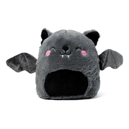 Plush Bat Door Stop displayed in a gothic themed room