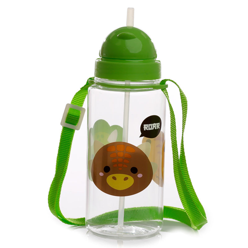 Adoramals Dinosaur Children's Water Bottle in lifestyle setting