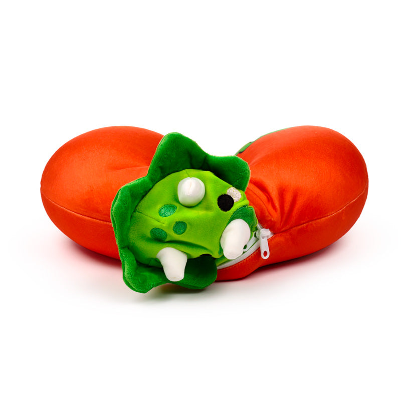 Huck the Dinosaur plush toy in vibrant colours