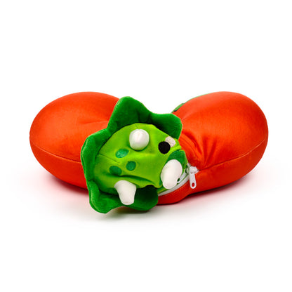 Huck the Dinosaur plush toy in vibrant colours