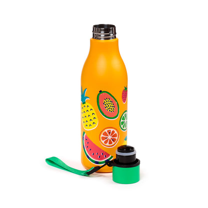 Summer Fruits design on Reusable Insulated Bottle