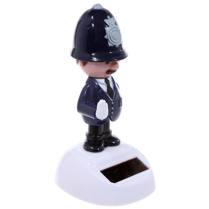 Durable Solar Pal Policeman decorative figure
