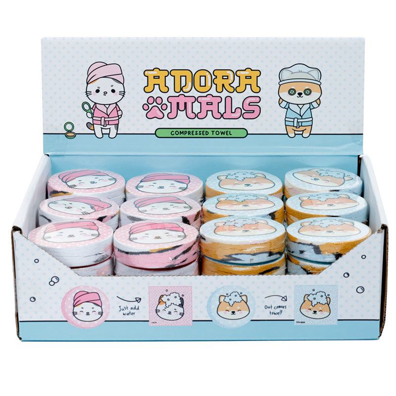 Compact Adoramals Travel Towel for Pets