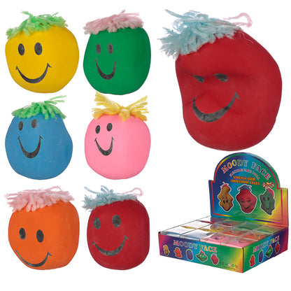 Fun Kids Squeezy Mood Head in vibrant colours