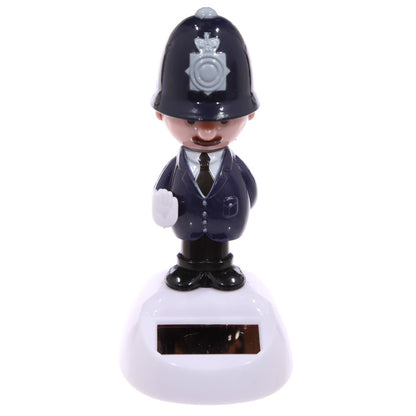 Close-up of Solar Pal Policeman ornament