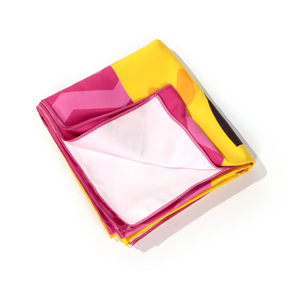 Compact and lightweight beach towel for travel