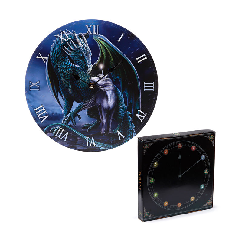 Fantasy themed wall clock by Lisa Parker