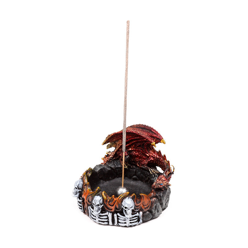Dark Legends Dragon Incense Burner in a home setting