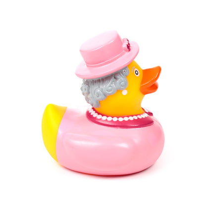 Vibrant Queen Duck bath toy for children